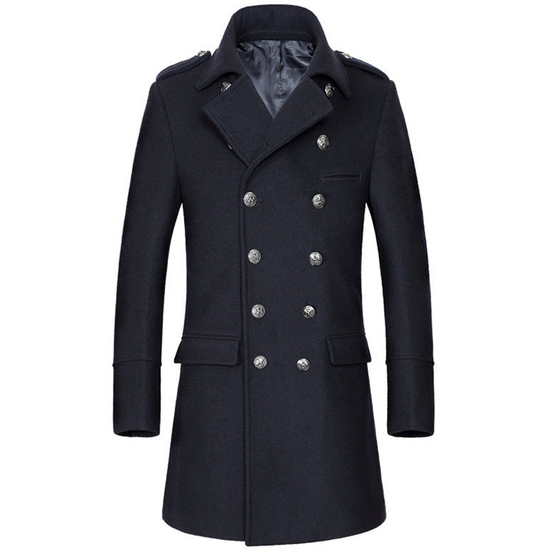 Zweireihiger Mantel mit Reverskragen Fashion Bullet