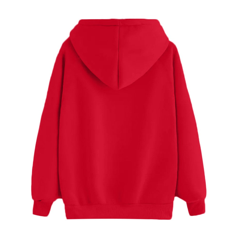 Hoodie mit Frontprint und Kängurutasche Fashion Bullet