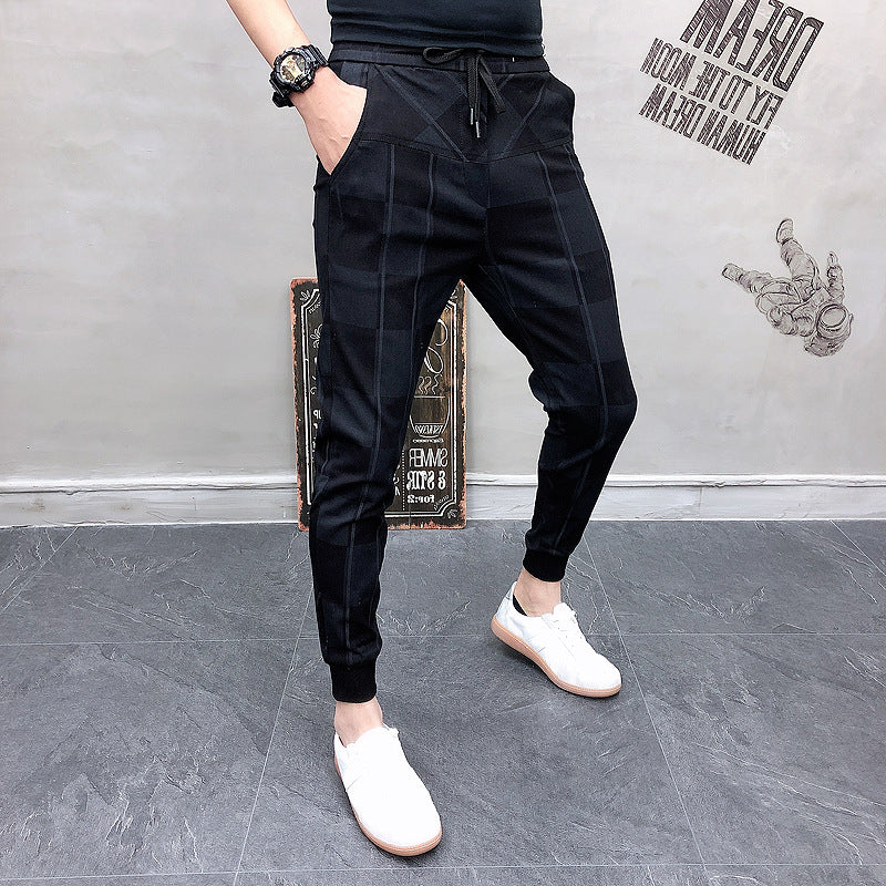 Schmal geschnittene Hose mit elastischem Bund Fashion Bullet