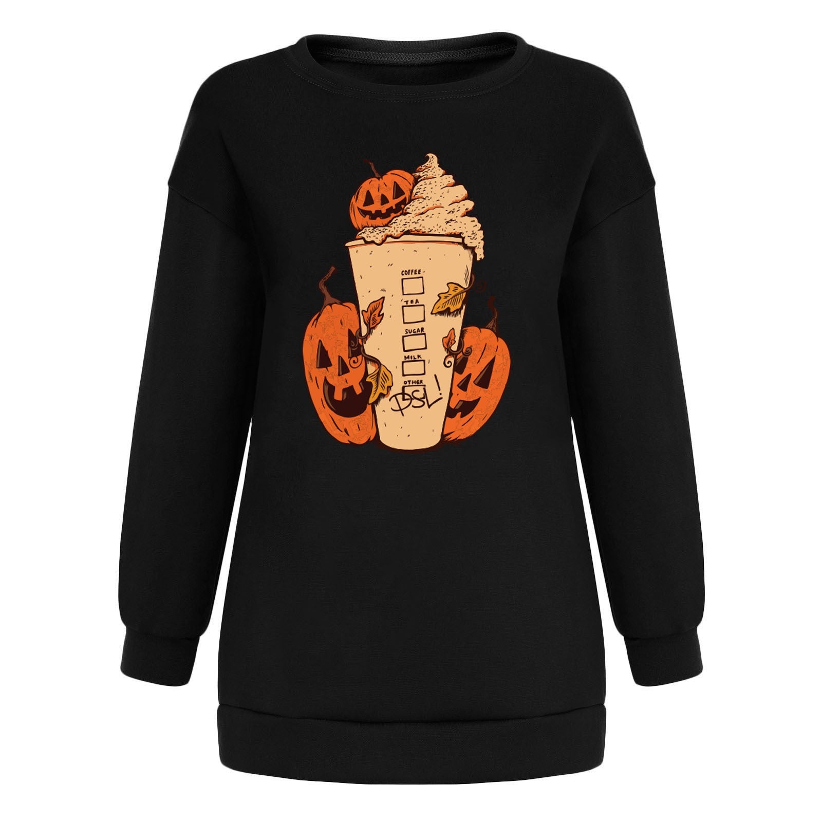 Oversize Sweatshirt mit Frontprint Fashion Bullet